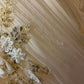 Robe de soirée longue en tulle à fleurs jaunes et perles, robe de mariée pour adulte, gh4572