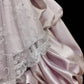 Pink sweet bow decoration long floor-length ball gown evening dress adult ceremony birthday dress gh4100