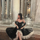 Robe de soirée longue en satin et tulle, robe de bal, robe de soirée ...