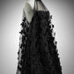 girlhomeshops--Black Exquisite Butterfly Short Tulle Beautiful Suspender Homecoming Dress gh5692