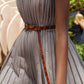 girlhomeshops--Fully handmade dress, custom dress, simple long tulle dress for ladies, strapless bridesmaid dress gh5711