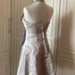 Pink beautiful and elegant bow short homecoming dress dress skirt prom dress evening dress gh4335