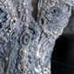 ✨💎Silberblau, luxuriös, Schwerindustrie, funkelnd, wunderschön, elegant, exquisite Perlenbesatz, atemberaubendes langes Meerjungfrauenkleid mit Pailletten, bodenlanges Schleppkleid, Ballkleid, Abendkleid, Hochzeitskleid, gh4114