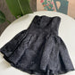 Black/Red/White Fashion Short Satin Princess Dress Homecoming Dress Birthday Party Dress Cocktail Party Dress Evening Dress Prom Dress Evening Dress gh3970