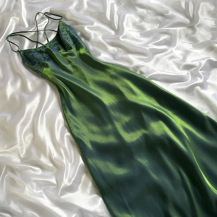 🔮✨Robe de soirée longue en satin irisé violet foncé et bleu brillant scintillant superbe unique élégant délicat floral robe de bal robe de soirée robe de fête d'anniversaire robe de bal gh3917