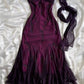 Purple exquisite elegant backless beaded long prom dress evening gown graduation dress gh2942