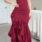 girlhomeshops-Blue/Wine Red/Yellow/Purple Long Chiffon Ruffle Prom Dress Graduation Dress gh5929