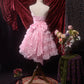 Pink Sweet Lace Homecoming Dress Vintage Prom Dress Birthday Dress gh4540