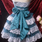Blue Ocean Lace Homecoming Dress Vintage Prom Dress Birthday Dress gh4539