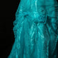 Robe de soirée longue bleue en tulle pour adulte, élégante et douce, gh4471