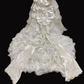 Ivory Strapless Fitted Waist Voluminous Skirt Prom Dress, Evening Gown, Birthday Dress, Wedding Dress gh7317