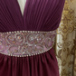Magenta Halter Sexy & Elegant Prom Gown, Evening Formal Dress gh7241