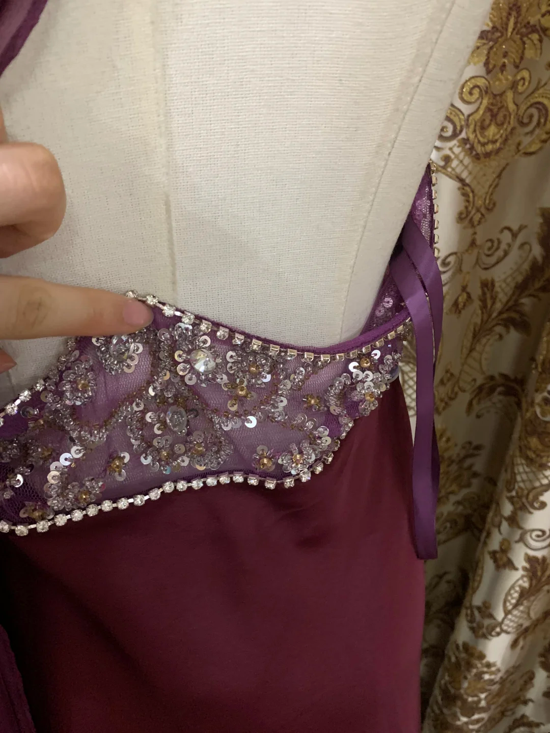 Magenta Halter Sexy & Elegant Prom Gown, Evening Formal Dress gh7241