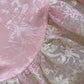 Pink Lace Vintage Flowy long/Short Homecoming Dress Chiffon Ball Gown Birthday Party Dress gh4406