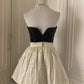 ✨Robe de princesse blanche rétro brillante et élégante à paillettes, robe de soirée d'anniversaire ~ 🖤 gh4268