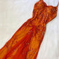 Orange Gorgeous Exquisite Beaded Spaghetti Strap Halter Neck Long Elegant Tulle Mermaid Slim Fit Ball Gown Evening Gown Party Dress gh3172