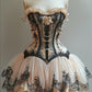 Black Vintage Sweet Lace Floral Short Chiffon Homecoming Dress Birthday Party Dress Prom Dress gh4692