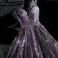 girlhomeshops--Purple gorgeous exquisite beaded long tulle prom dress ball gown romantic and dazzling girl gh5693