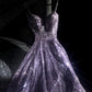 girlhomeshops--Purple gorgeous exquisite beaded long tulle prom dress ball gown romantic and dazzling girl gh5693