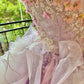 Girlhomeshops - Robe de Quinceanera rose violet, magnifique robe élégante et brillante à paillettes florales, longue en tulle, robe de bal, robe de remise de diplôme gh5001