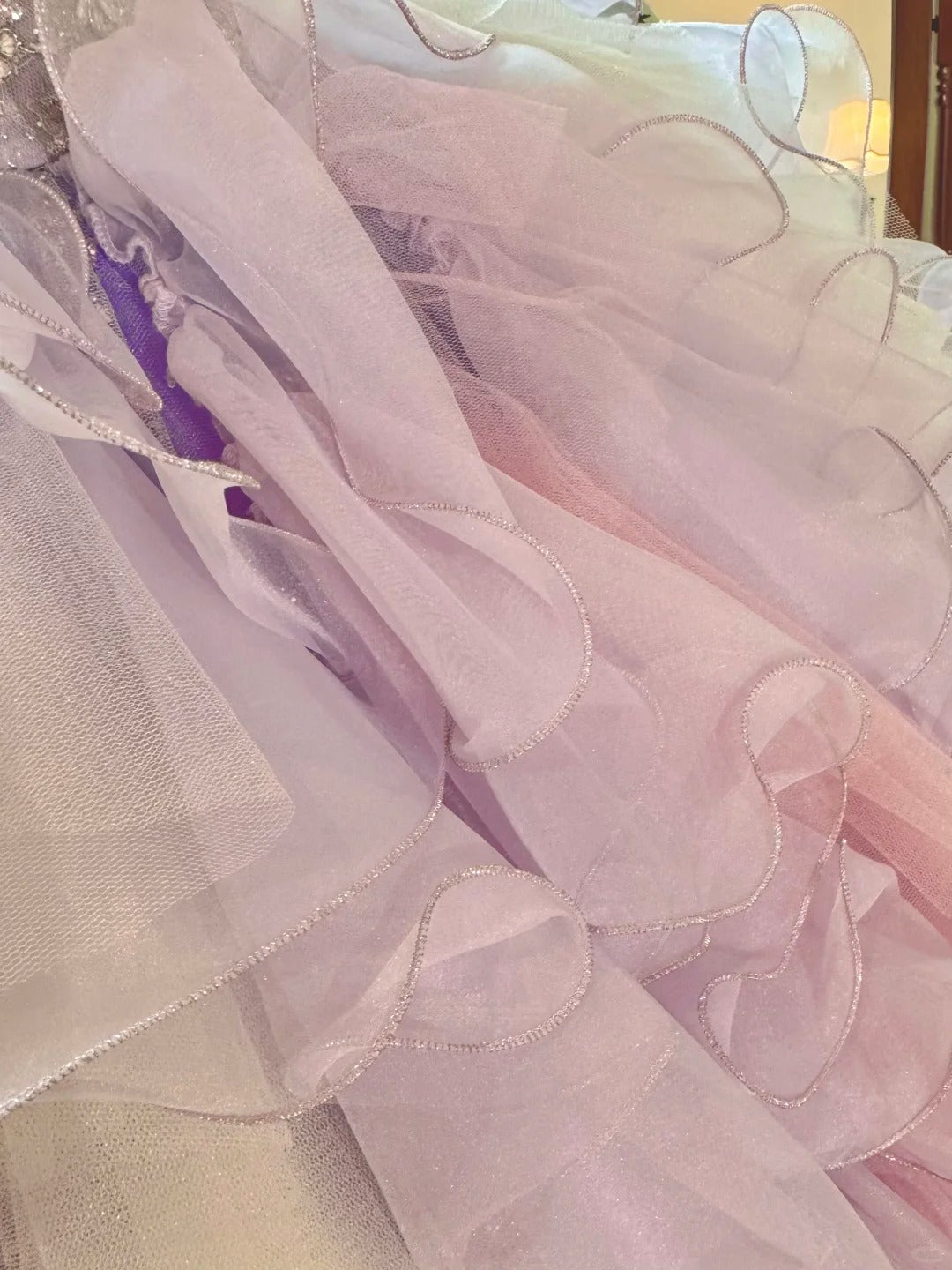 Girlhomeshops - Robe de Quinceanera rose violet, magnifique robe élégante et brillante à paillettes florales, longue en tulle, robe de bal, robe de remise de diplôme gh5001