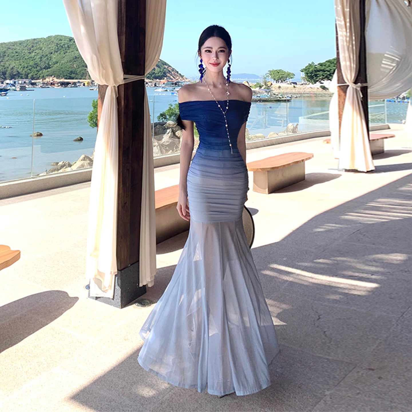 Neues Damenkleid 11801