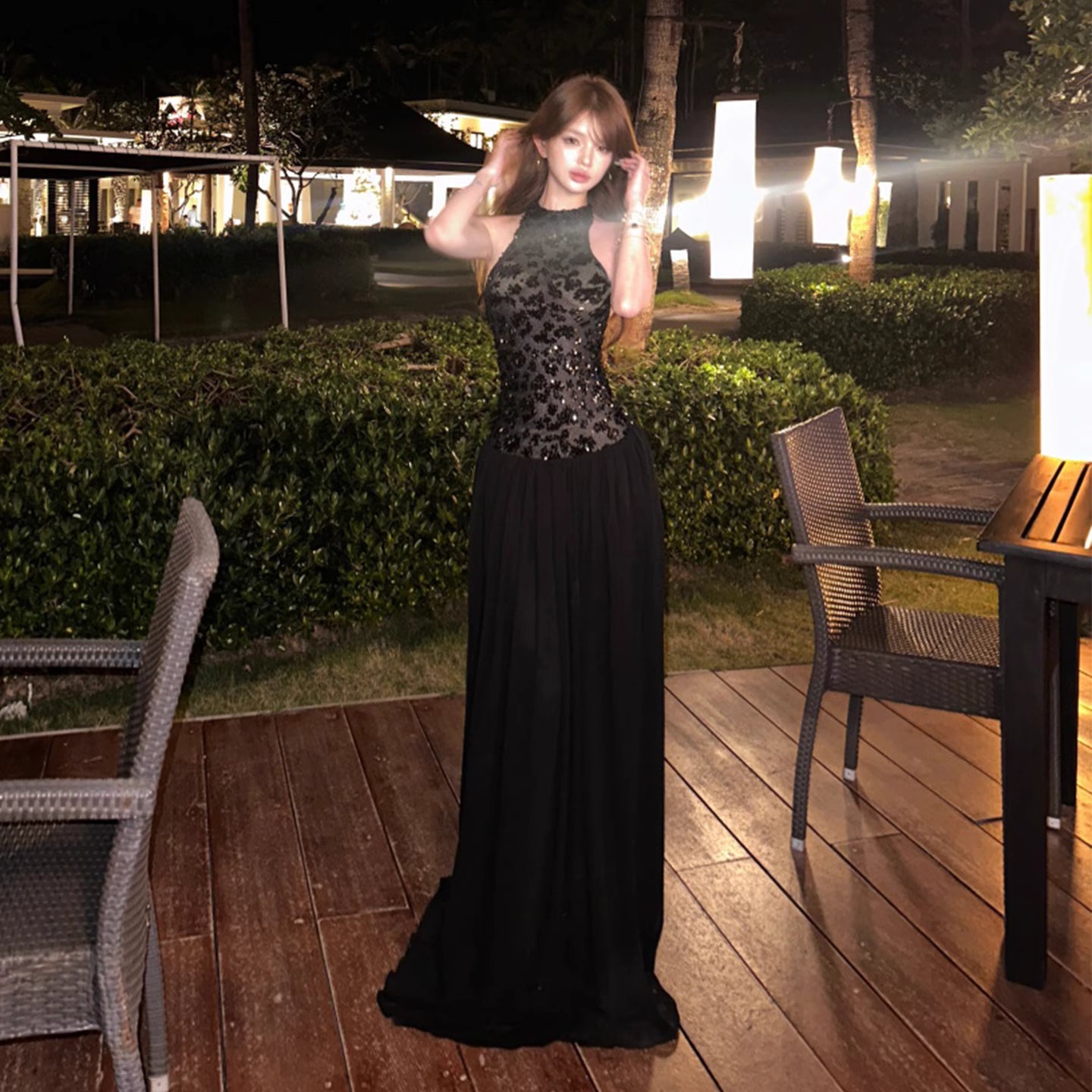 Neues Damenkleid 11753
