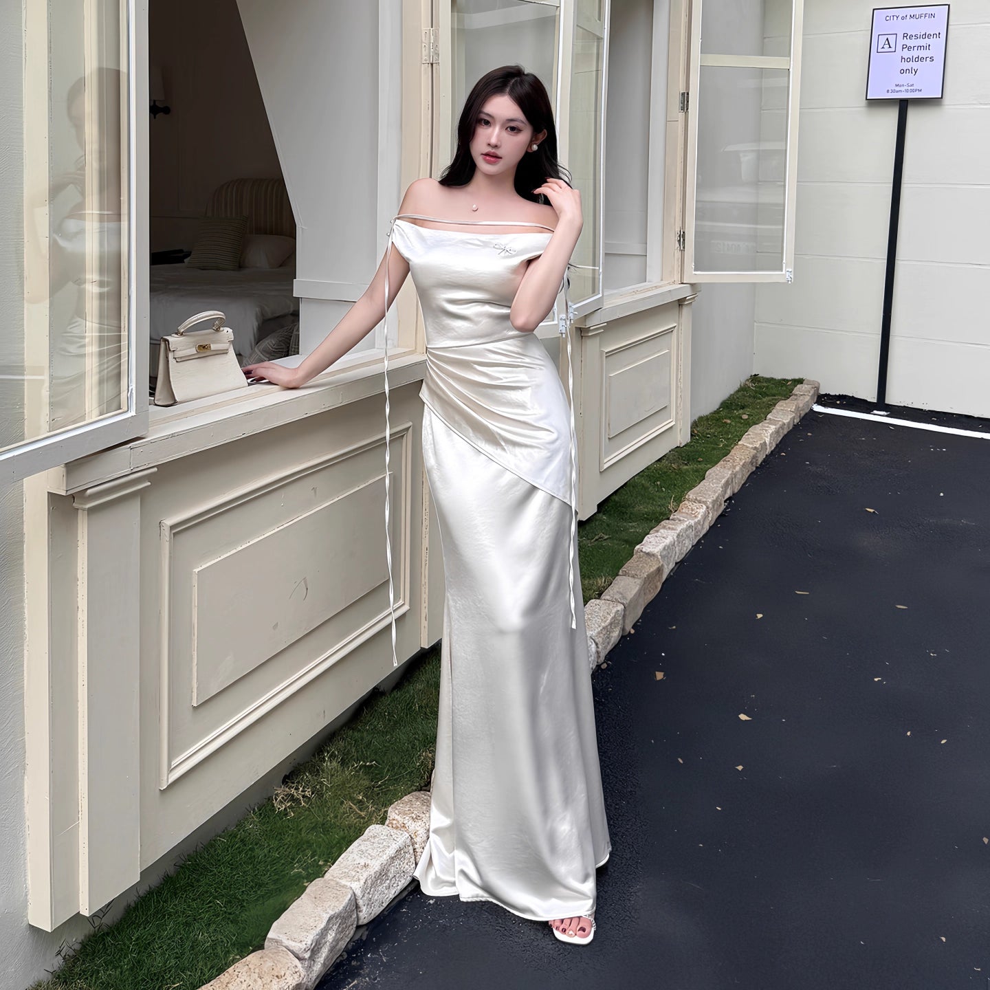 Neues Damenkleid 12044
