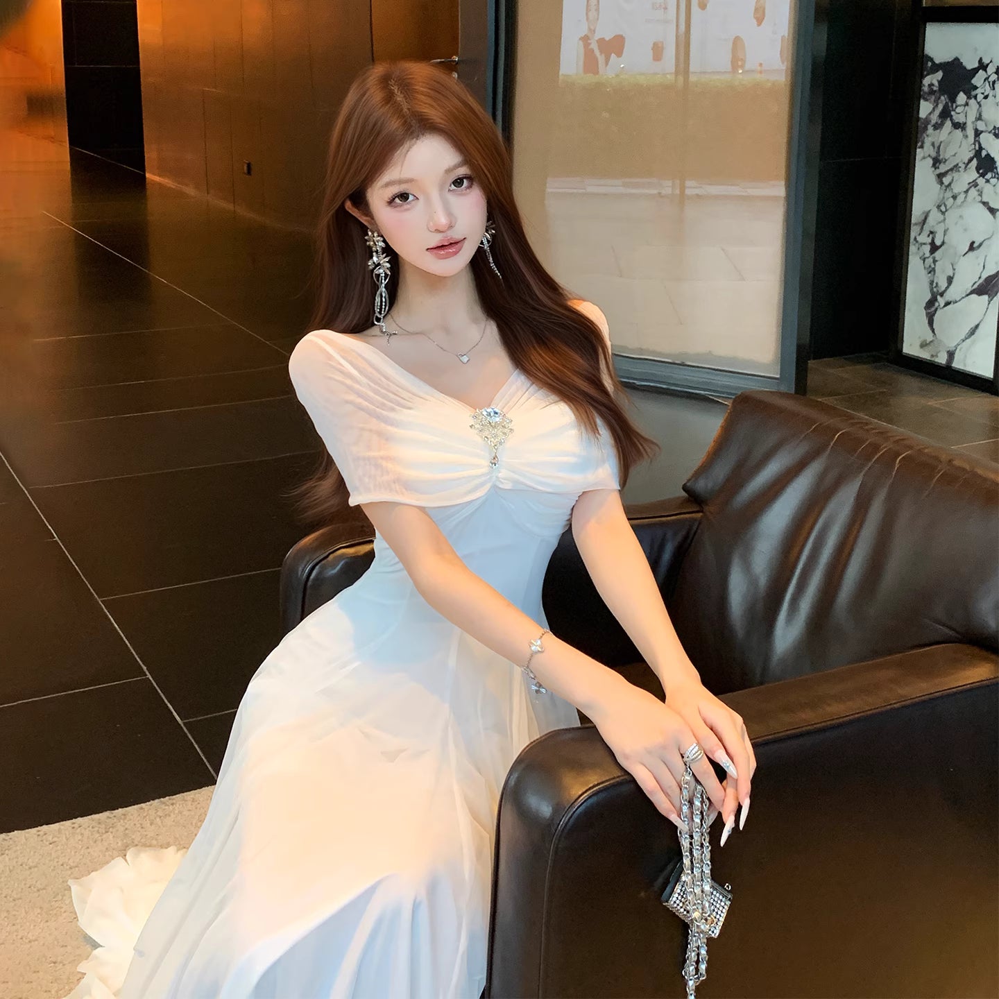 Neues Damenkleid 11916