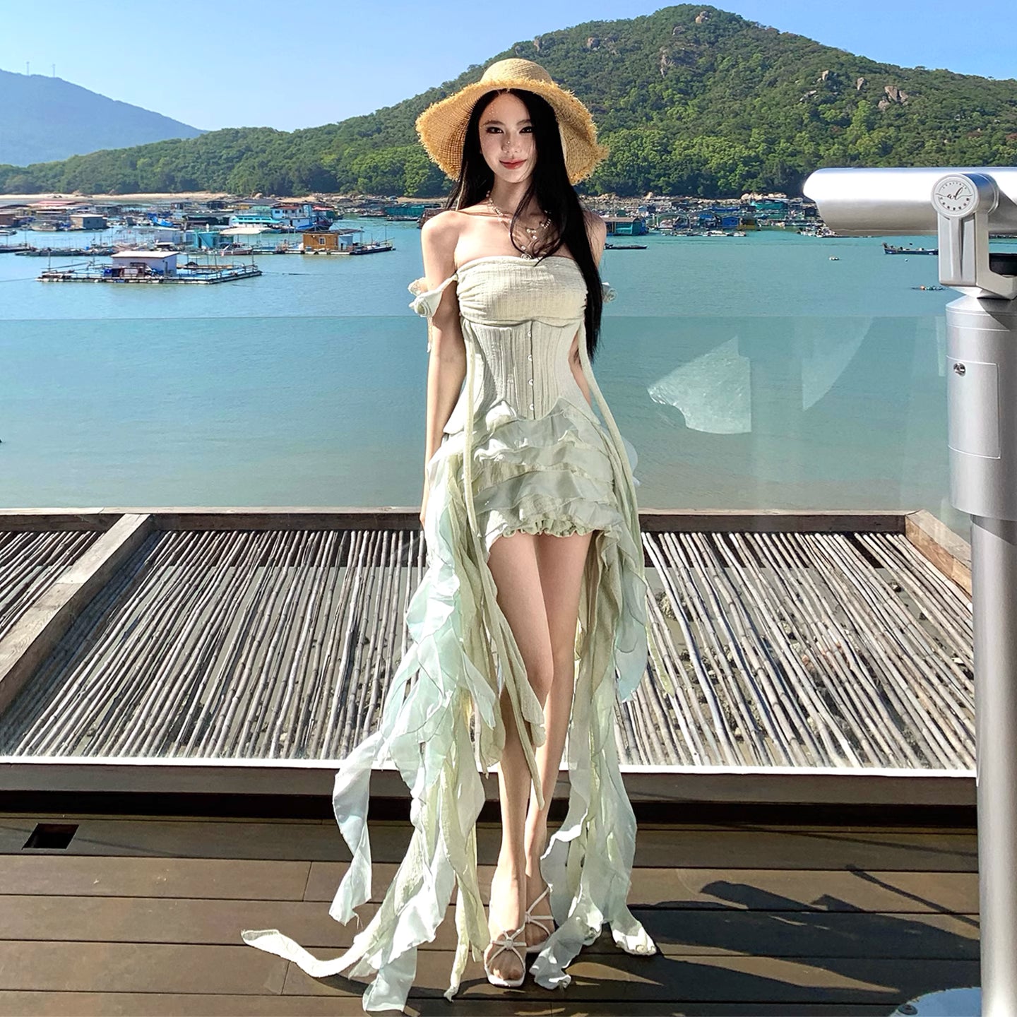 New women's dress 12264