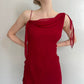 Rot mode elegante lange chiffon formale prom kleid abendkleid partykleid gh4904