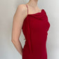 Rot mode elegante lange chiffon formale prom kleid abendkleid partykleid gh4904