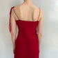 Rot mode elegante lange chiffon formale prom kleid abendkleid partykleid gh4904