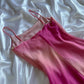 Rosa Mode Gradienten Lange Chiffon Ballkleid Abendkleid Partykleid gh4451