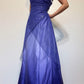 Girlhomeshops - Robe de bal longue et brillante violette, dégradé de couleurs, longueur au sol, gh5514