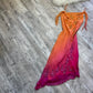 Orange Farbverlauf Mode Exquisite Perlen Lange Tüll Ballkleid Abendkleid Partykleid gh3184