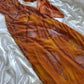 Orange Gorgeous Vintage Exquisite Beading Long Chiffon Ball Gown Evening Dress Party Dress gh3332