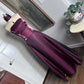 Lila Elegante Vintage Mode Lange Tüll Ballkleid Abendkleid Partykleid gh3585