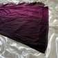 Charmantes dunkelviolettes glänzendes modisches Farbverlauf-elegantes langes Chiffon-Abendkleid Partykleid Ballkleid gh3594