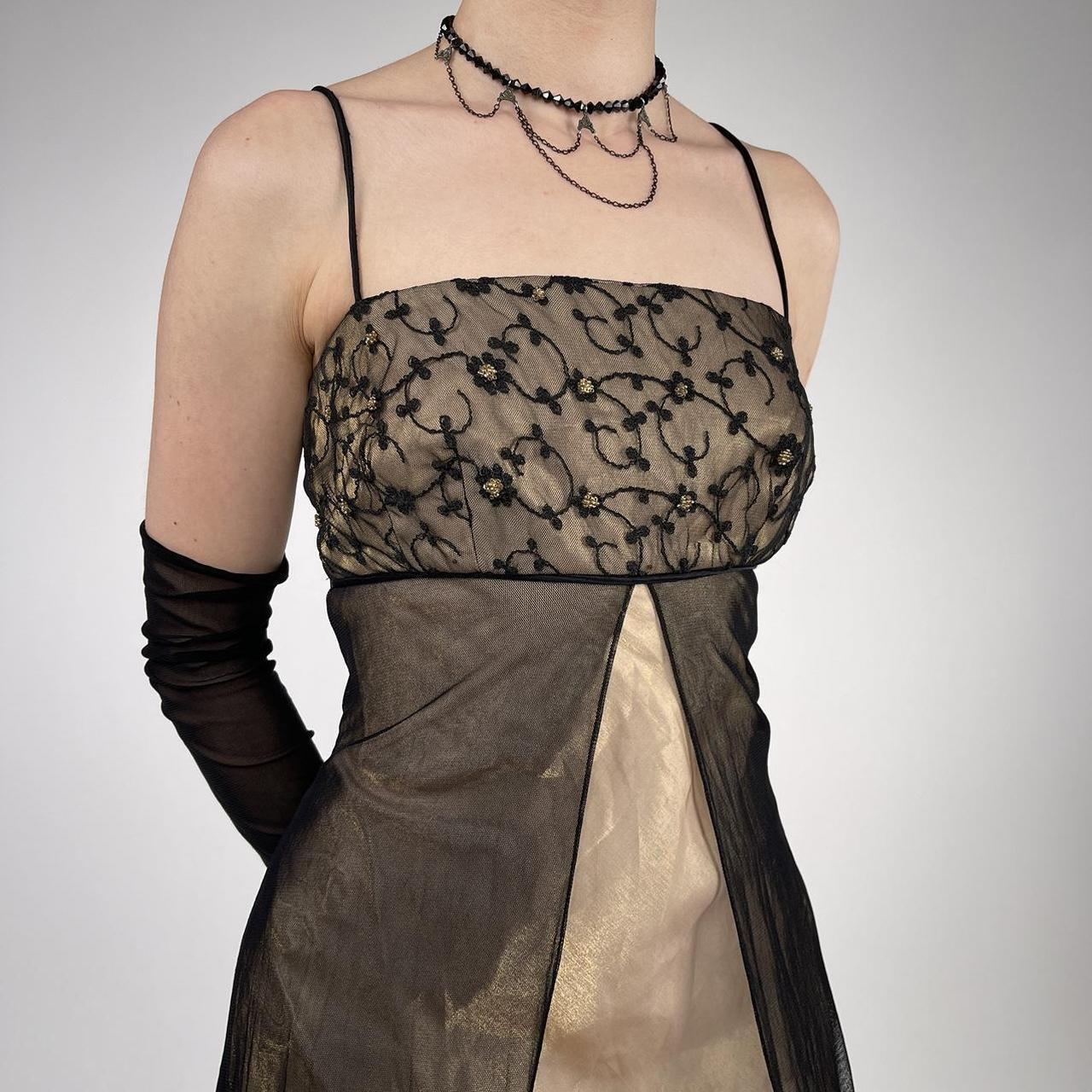 Girlhomeshops - Robe de soirée longue en satin marron à perles exquises gh5503