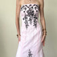 Girlhomeshops - Robe de bal longue en tulle rose à fleurs exquises, robe de remise de diplôme gh5645