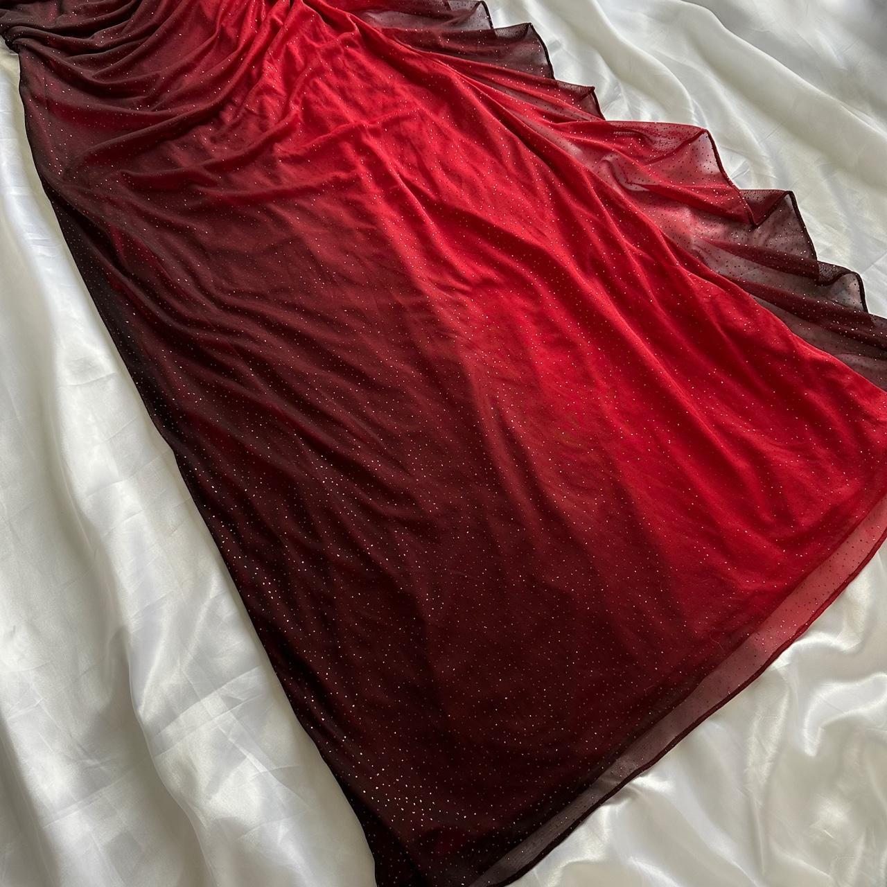 Robe de soirée élégante bordeaux brillante à bretelles en tulle longue robe de bal robe de fête d'anniversaire gh3900