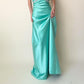 Robe de bal de fin d'année en strass bleu Tiffany, robe de soirée gh4591