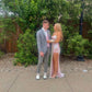 Pink Shiny Elegant Fashion V-Neck Mermaid Long Sequin Slit Sexy Floor-Length Ball Gown Evening Gown Party Dress gh3478