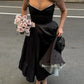 Robe de soirée longue en satin et tulle, robe de bal, robe de soirée ...
