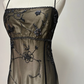 Gorgeous Vintage Ombre Beaded Long Tulle Satin Ball Gown Evening Dress Party Dress gh3429