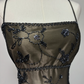 Gorgeous Vintage Ombre Beaded Long Tulle Satin Ball Gown Evening Dress Party Dress gh3429
