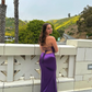 Purple/Blue Fashion Elegant Sweetheart Neck Strap Long Slim Satin Formal Prom Dress Evening Dress Party Dress Graduation Dress gh3468