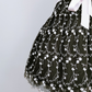 Black Vintage Floral Short Tulle Homecoming Dress gh4655