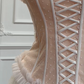 Girlhomeshops -Pink Corset Long Chiffon Birthday Party Dress gh5099
